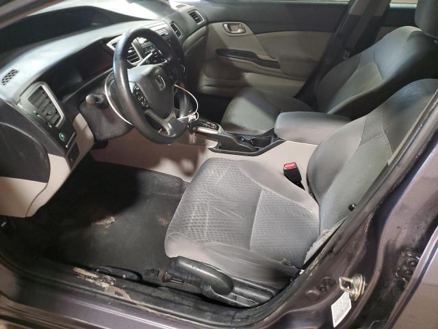 19XFB2F52FE296058 - 2015 HONDA CIVIC LX 灰色 照片 7