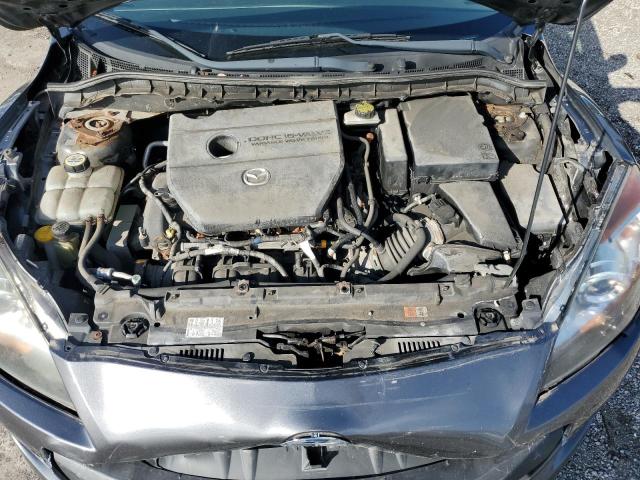 JM1BL1KF1D1820059 - 2013 MAZDA 3 I CHARCOAL photo 11
