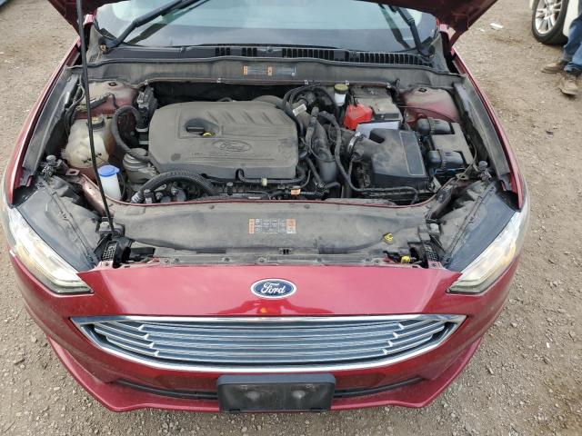 3FA6P0HD7JR201463 - 2018 FORD FUSION SE 红色 照片 11