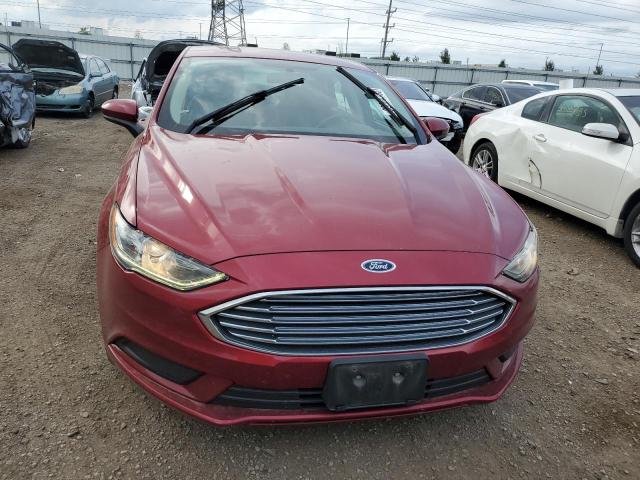 3FA6P0HD7JR201463 - 2018 FORD FUSION SE 红色 照片 5