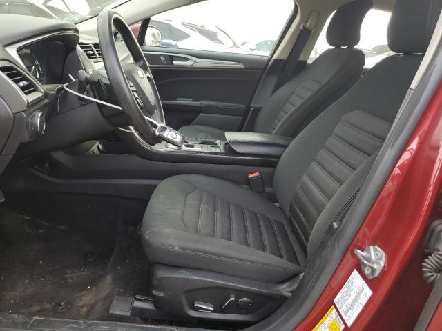 3FA6P0HD7JR201463 - 2018 FORD FUSION SE 红色 照片 7