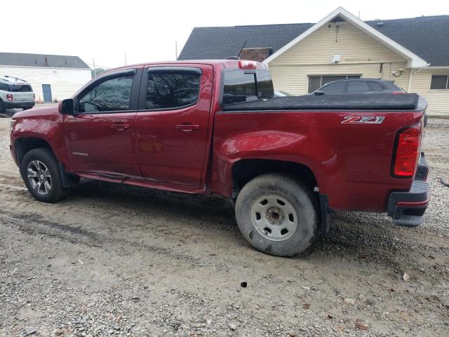 1GCGTDEN8J1126345 - 2018 CHEVROLET COLORADO Z71 RED photo 2