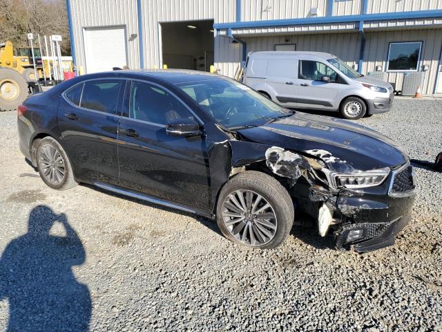 19UUB2F70JA007992 - 2018 ACURA TLX ADVANCE BLACK photo 4