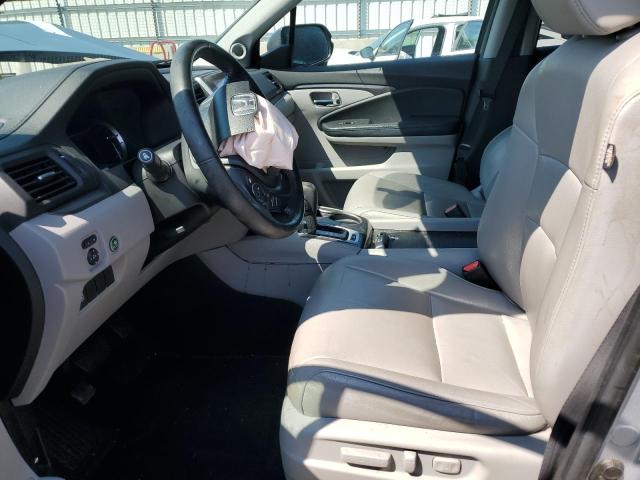 5FNYF6H51GB094065 - 2016 HONDA PILOT EXL SILVER photo 7