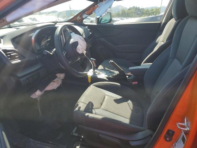 JF2GTAEC5K8277246 - 2019 SUBARU CROSSTREK PREMIUM ORANGE photo 7