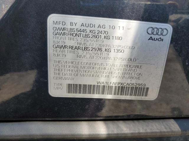 WA1LFAFPXCA052959 - 2012 AUDI Q5 PREMIUM PLUS 蓝色 照片 13