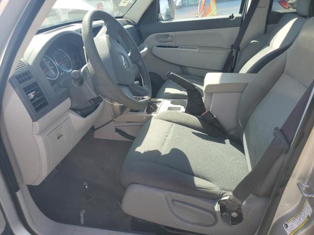 1J8GN28K38W255812 - 2008 JEEP LIBERTY SPORT 银色 照片 7