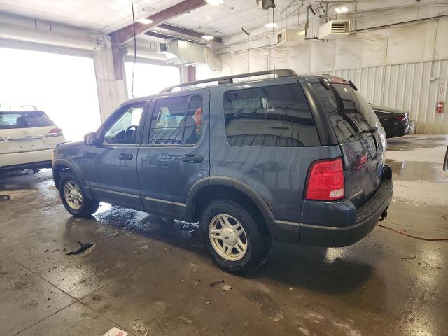 1FMZU83W33ZA58898 - 2003 FORD EXPLORER XLT Көк фото 2