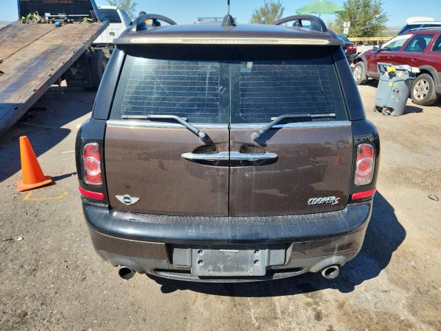 WMWZG3C58BTY35435 - 2011 MINI COOPER S CLUBMAN BROWN photo 6