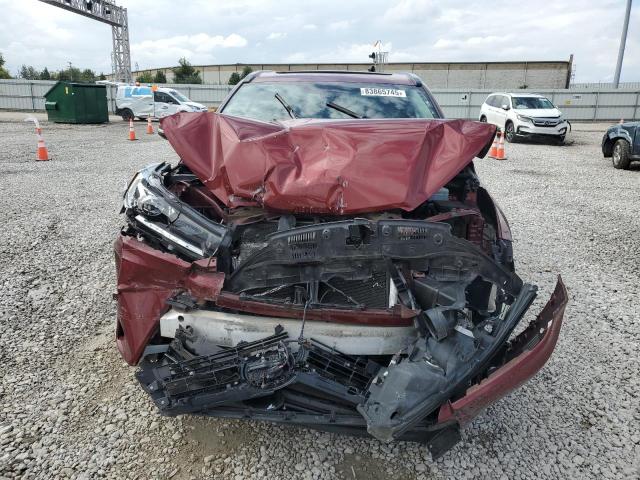 5TDJZRFH3HS383551 - 2017 TOYOTA HIGHLANDER SE BURGUNDY photo 5