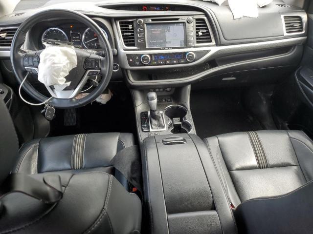 5TDJZRFH3HS383551 - 2017 TOYOTA HIGHLANDER SE BURGUNDY photo 8