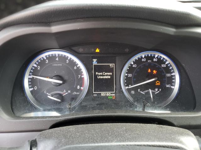 5TDJZRFH3HS383551 - 2017 TOYOTA HIGHLANDER SE BURGUNDY photo 9