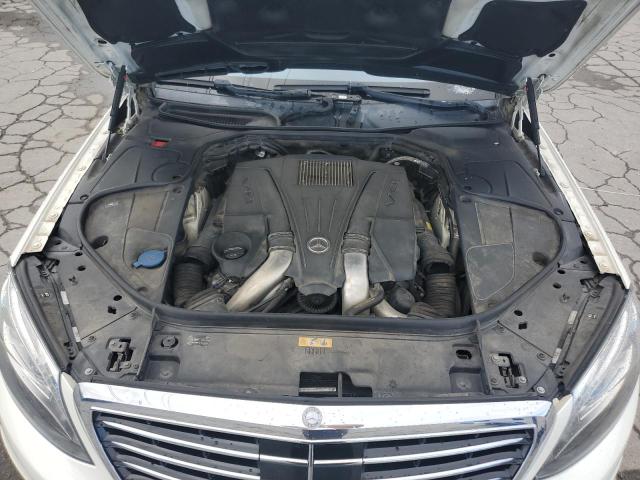 WDDUG8FBXGA217957 - 2016 MERCEDES-BENZ S 550 4MATIC WHITE photo 11