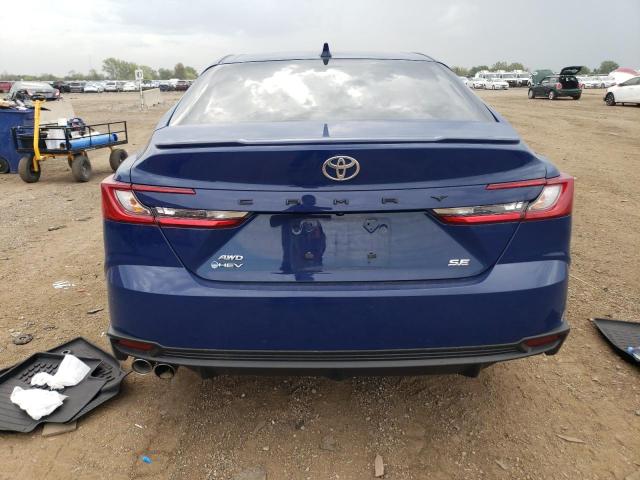4T1DBADK7SU004115 - 2025 TOYOTA CAMRY XSE Azul foto 6