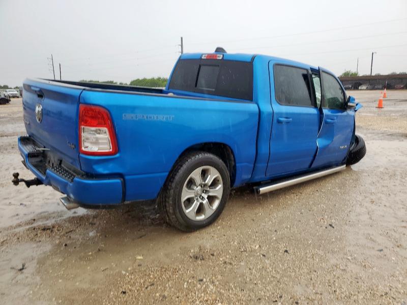 1C6RREFT2MN686022 - 2021 RAM 1500 BIG HORN/LONE STAR BLUE photo 3