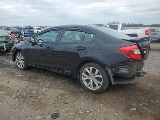 2HGFB6E52CH704939 - 2012 HONDA CIVIC SI BLACK photo 2