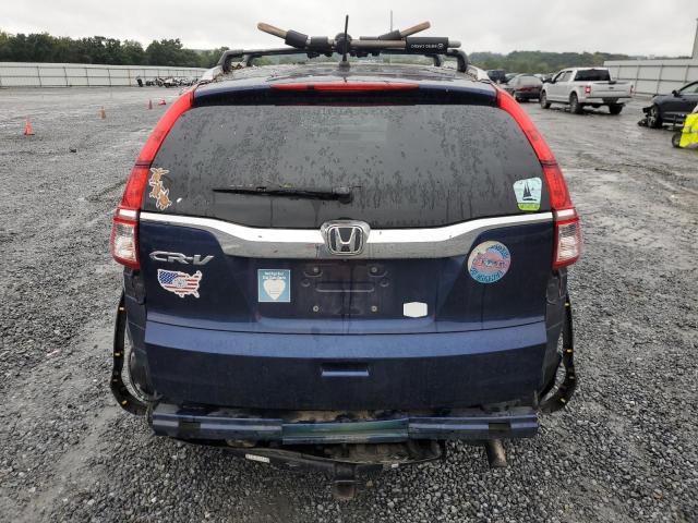 2HKRM3H54GH531907 - 2016 HONDA CR-V EX BLUE photo 6