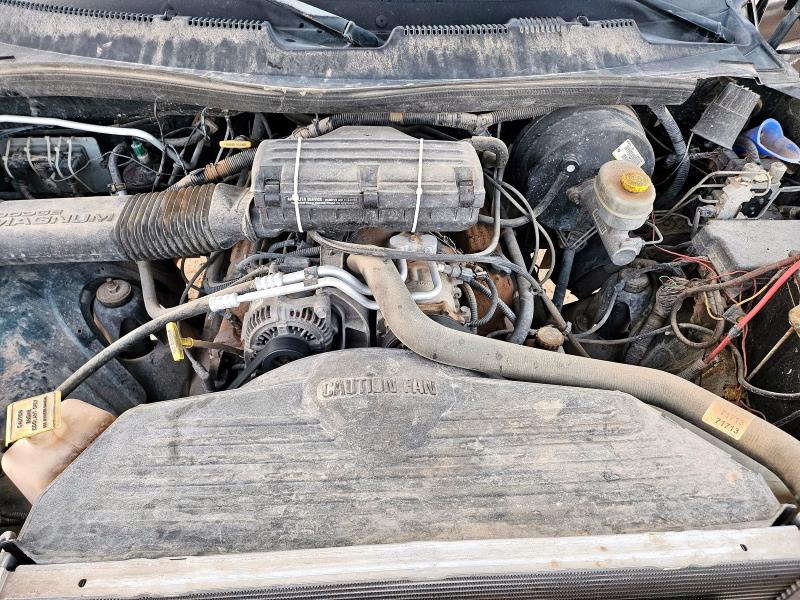 3B7HF13Y6YM236539 - 2000 DODGE RAM 1500 BLACK photo 7