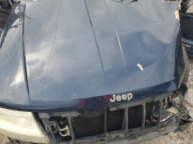 1J4GW58N24C339609 - 2004 JEEP GRAND CHEROKEE LIMITED BLUE photo 12