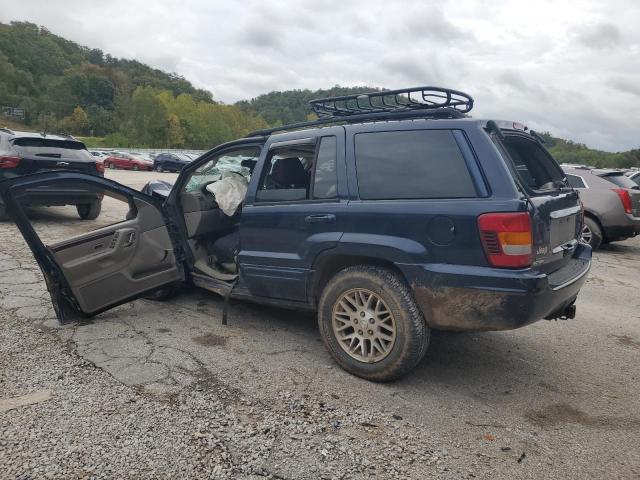 1J4GW58N24C339609 - 2004 JEEP GRAND CHEROKEE LIMITED BLUE photo 2