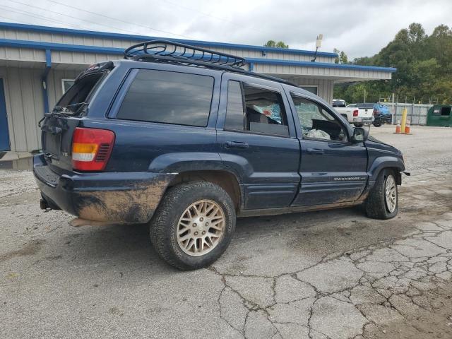 1J4GW58N24C339609 - 2004 JEEP GRAND CHEROKEE LIMITED BLUE photo 3