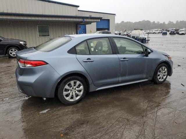 JTDEPMAE8NJ195012 - 2022 TOYOTA COROLLA LE Azul foto 3