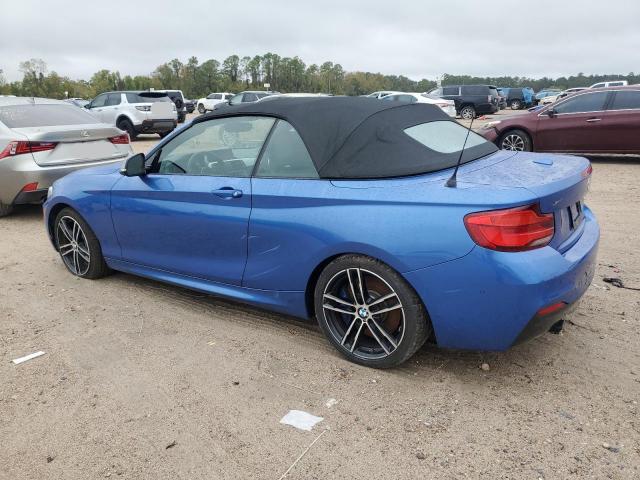 WBA2N3C57JVE45746 - 2018 BMW M240XI BLUE photo 2