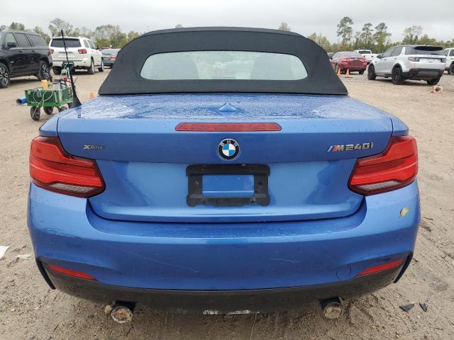 WBA2N3C57JVE45746 - 2018 BMW M240XI BLUE photo 6