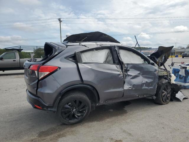 3CZRU5H17NM727706 - 2022 HONDA HR-V SPORT Grau Foto 3