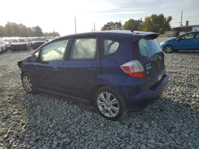 JHMGE88419S001079 - 2009 HONDA FIT SPORT ლურჯი ფოტო 2