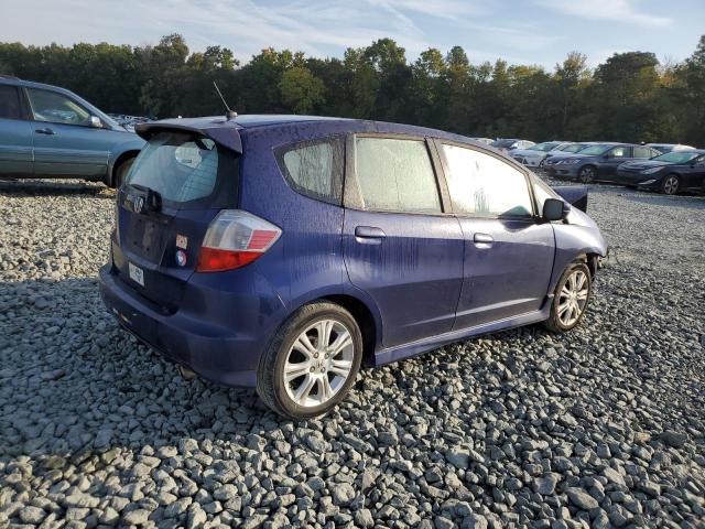 JHMGE88419S001079 - 2009 HONDA FIT SPORT ლურჯი ფოტო 3
