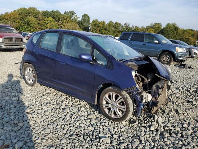 JHMGE88419S001079 - 2009 HONDA FIT SPORT ლურჯი ფოტო 4