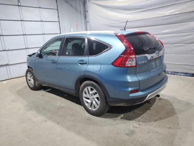 5J6RM4H79FL077634 - 2015 HONDA CR-V EXL 蓝色 照片 2