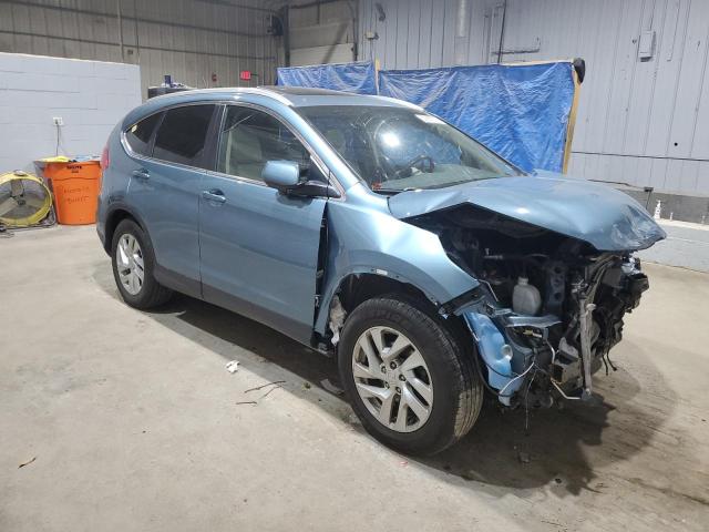 5J6RM4H79FL077634 - 2015 HONDA CR-V EXL 蓝色 照片 4