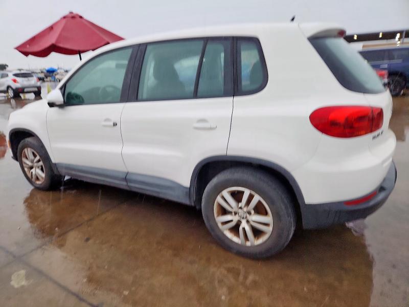 WVGAV3AX4EW524822 - 2014 VOLK TIGUAN S Beyaz fotoğraf 2