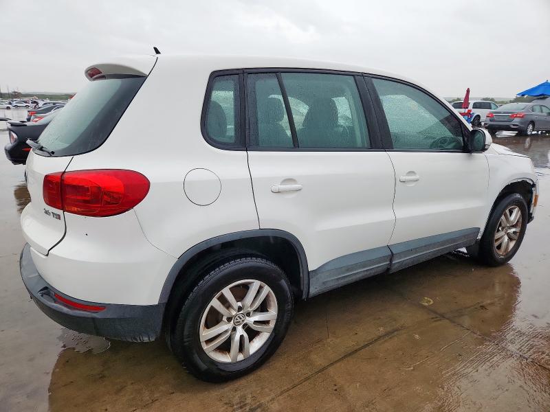 WVGAV3AX4EW524822 - 2014 VOLK TIGUAN S Beyaz fotoğraf 3