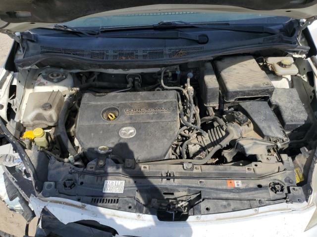 JM1CW2BL0C0117368 - 2012 MAZDA 5 WHITE photo 12