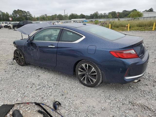 1HGCT2B85HA003681 - 2017 HONDA ACCORD EXL BLUE photo 2