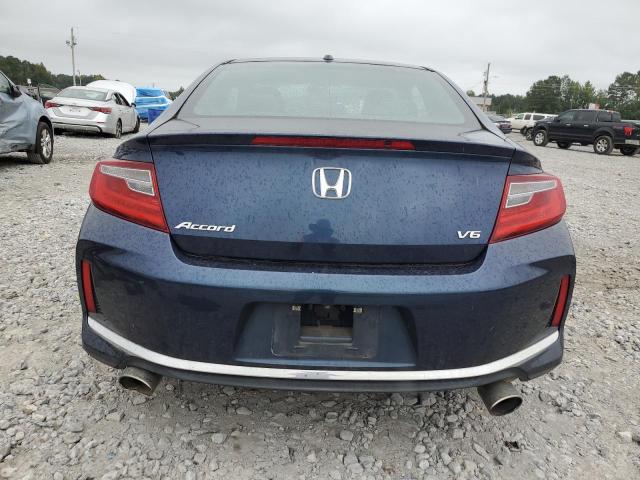 1HGCT2B85HA003681 - 2017 HONDA ACCORD EXL BLUE photo 6