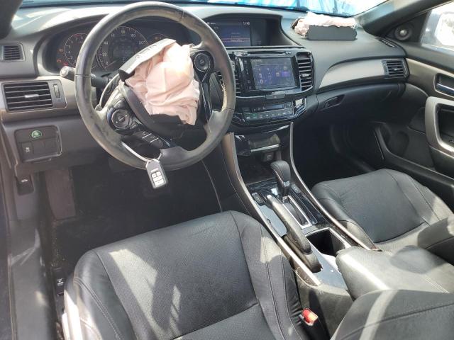 1HGCT2B85HA003681 - 2017 HONDA ACCORD EXL BLUE photo 8