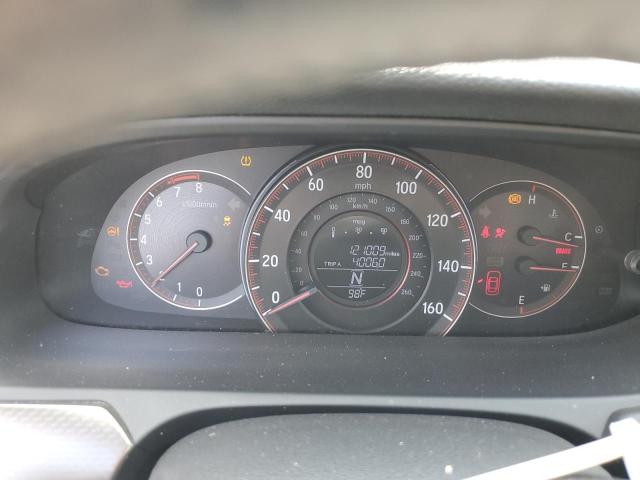 1HGCT2B85HA003681 - 2017 HONDA ACCORD EXL BLUE photo 9