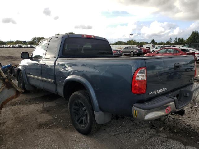 5TBRT34176S472620 - 2006 TOYOTA TUNDRA ACCESS CAB SR5 BLUE photo 2