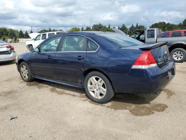 2G1WB5E30C1179159 - 2012 CHEVROLET IMPALA LT BLUE photo 2