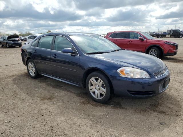 2G1WB5E30C1179159 - 2012 CHEVROLET IMPALA LT BLUE photo 4