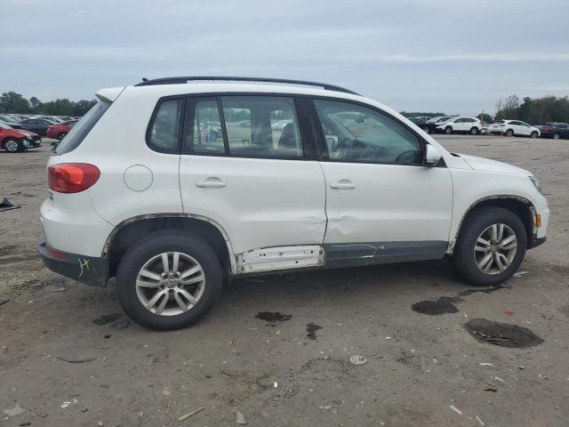WVGBV7AX2HK001676 - 2017 VOLKSWAGEN TIGUAN S WHITE photo 3