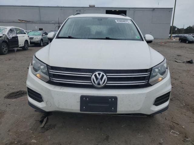 WVGBV7AX2HK001676 - 2017 VOLKSWAGEN TIGUAN S WHITE photo 5
