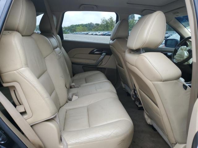 2HNYD2H60AH515194 - 2010 ACURA MDX TECHNOLOGY შავი ფოტო 11