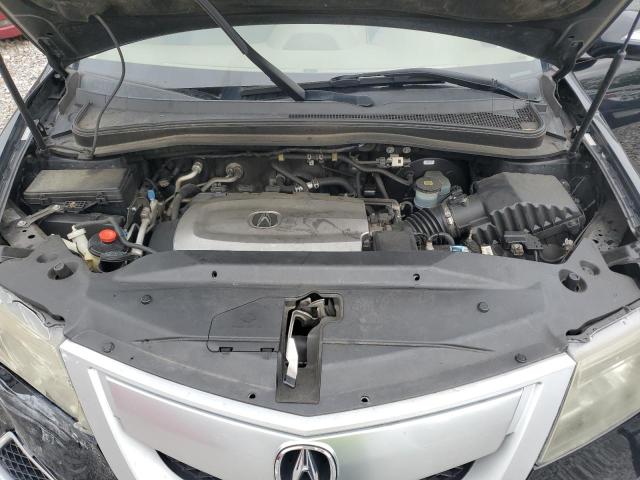 2HNYD2H60AH515194 - 2010 ACURA MDX TECHNOLOGY შავი ფოტო 12