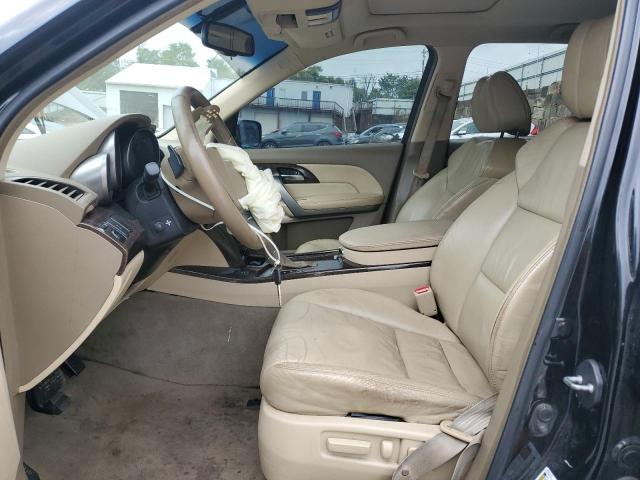 2HNYD2H60AH515194 - 2010 ACURA MDX TECHNOLOGY შავი ფოტო 7