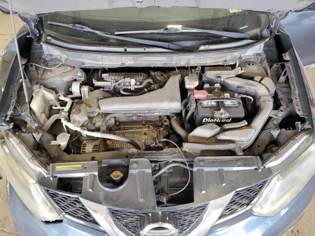5N1AT2MV1FC806963 - 2015 NISSAN ROGUE S 蓝色 照片 12